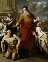 St. Paulus heilt den Gelähmten in Lystra