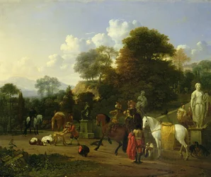 Nach der Jagd, 1664