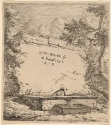 Titelseite mit Brunnen