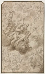 Himmelfahrt des heiligen Hieronymus, 1600er