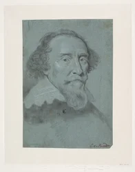 Männerporträt. Henrik, Graf von Bergh.