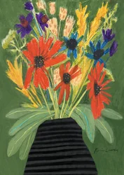Lebendiger Blumenstrauß