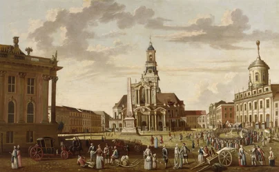 Alter Markt von Potsdam und Kirche St. Nikolai