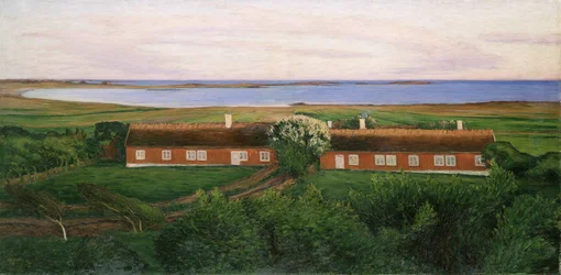 Die benachbarten Bauernhäuser, 1894