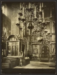 Der Kreml: Innenansicht der Erzengelkathedrale, erbaut 1333