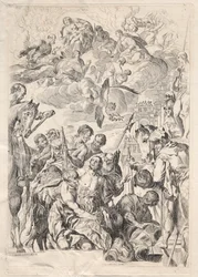St. Georg bereitet sich auf sein Martyrium vor