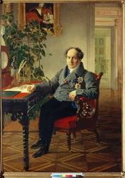 Porträt des Prinzen Alexander Nikolayevich Golitsyn (1773-1844)