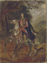 Porträt von Graf Anatole Nikolaievich Demidov, 1. Prinz von San Donato, ca. 1831