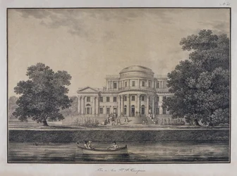 Der Jelagin-Palast in Sankt Petersburg, 1823