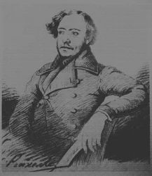 Nikolay Platonovich Ogarev 1813-1877, ca. 1840