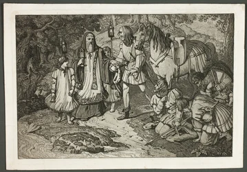 Rudolf von Habsburg und der Priester