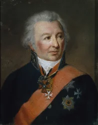 Porträt von Alexander Alexandrowitsch Sablukow 1749-1828, 1819