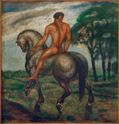 Morgendlicher Reiter (Einsamer Reiter)