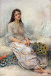 Eine orientalische Schönheit