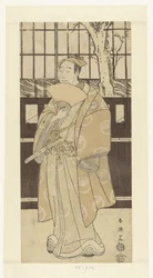 Schauspieler Sawamura Sojuro III als Oboshi Yuranosuke