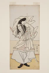 Schauspieler Ichikawa Danjūrō V als Tomomori