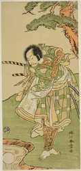 Der Schauspieler Ichikawa Danjuro V in einer nicht identifizierten Rolle