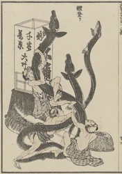 Große Aale, um 1840