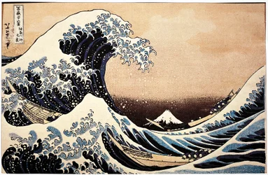 Japan, Darstellung der Großen Welle vor Kanagawa