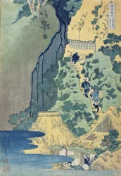 Kannon-Schrein bei den Kiyo-Fällen, Sakanoshita, Tōkaidō