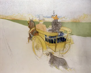 Ohne Titel. Henri de Toulouse Lautrec (1864 - 1901). Petiet Museum, Limoux.