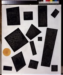 Komposition des Suprematismus, 1915