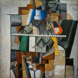 Porträt von Mikhail Matyushin
