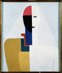 Frauentorso (1878-1935). Russische Kunst, 20. Jahrhundert, Avantgarde, Suprematismus, Konstruktivismus. Staatliches Russisches Museum, Sankt Petersburg.