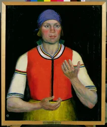 Arbeitende Frau, 1933
