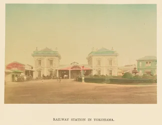 Bahnhof in Yokohama