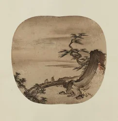 Landschaft, zweite Hälfte des 15. Jahrhunderts