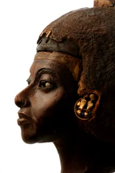 Berlin Museum, nubische Pharaonen, Tiye-Figur, Frau von Amenhotep III