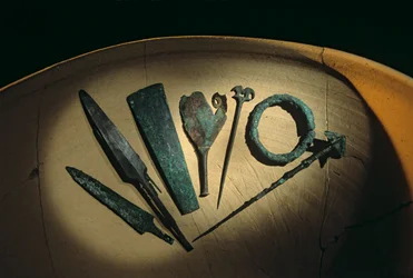 Urkesh, Hurritisches Reich, Syrien, 2400 v. Chr., Giorgio Buccellati, bronzene Werkzeuge, Speere