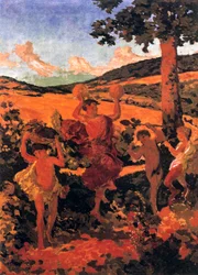 Ländliches Fest, 1911-1913