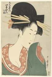 Kurtisane Hitomoto aus dem Daimonjiya-Haus