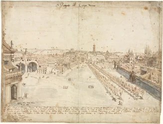 Achtzehn Ansichten von Rom: Das Campo Vaccino (Das Forum Romanum)