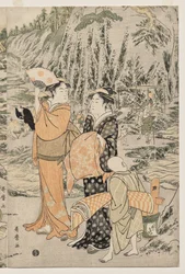 Angeln auf dem Hackbrettfelsen bei Enoshima