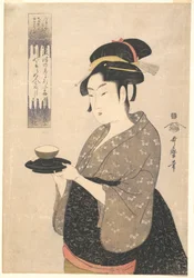 Okita aus dem Teehaus Naniwaya