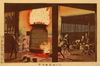 Herstellung von Töpfen und Kesseln in Kawaguchi