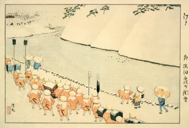 Schnee bei Soto-Sakurada, Kasumigaseki