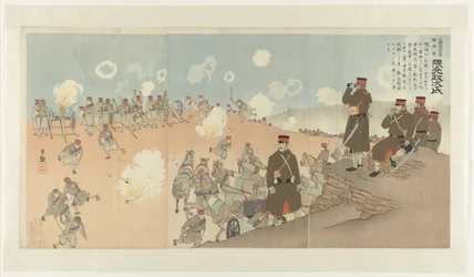 Regimentskommandant Kumamoto Masaji der Ersten Kaiserlichen Wache
