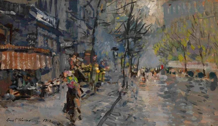 Eine Straße in Paris, 1918