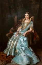 Porträt von Varvara Alexeevna Morozova