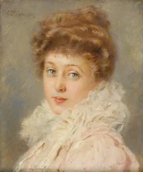 Porträt einer eleganten Frau
