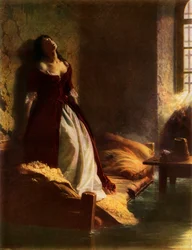 „Prinzessin Tarakanowa in der Peter-und-Paul-Festung zur Zeit der Überschwemmung“, 1863, 1965.