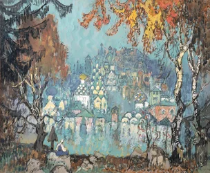 Eine versunkene Stadt Die unsichtbare Stadt Kitezh, 1933