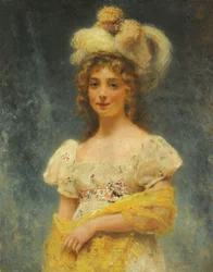 Makovsky Gelbes Tuch
