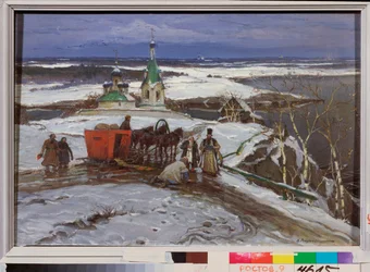 Der geschlossene Schlitten im Russland des 17. Jahrhunderts