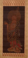 Bodhisattva Kshitigarbha (Jijang bosal), Spätes 13. oder frühes 14. Jahrhundert