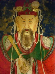 Detail, Porträt des zehnten Königs (Yeonsangun)